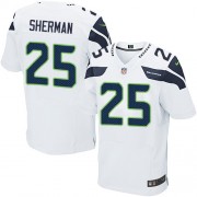 NFL Richard Sherman Seattle Seahawks Elite Road Nike Jersey - White