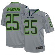 NFL Richard Sherman Seattle Seahawks Limited Nike Jersey - Lights Out Grey