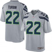 NFL Robert Turbin Seattle Seahawks Limited Alternate Nike Jersey - Grey