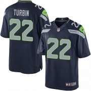 NFL Robert Turbin Seattle Seahawks Limited Team Color Home Nike Jersey - Navy Blue