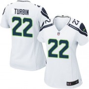 NFL Robert Turbin Seattle Seahawks Women's Elite Road Nike Jersey - White