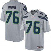 NFL Russell Okung Seattle Seahawks Limited Alternate Nike Jersey - Grey