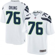 NFL Russell Okung Seattle Seahawks Limited Road Nike Jersey - White
