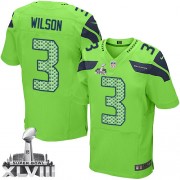 NFL Russell Wilson Seattle Seahawks Elite Alternate Super Bowl XLVIII Nike Jersey - Green