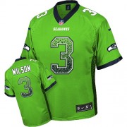 NFL Russell Wilson Seattle Seahawks Elite Drift Fashion Nike Jersey - Green