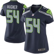 NFL Bobby Wagner Seattle Seahawks Women's Limited Team Color Home Nike Jersey - Navy Blue