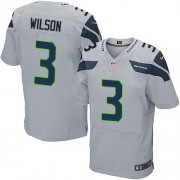 NFL Russell Wilson Seattle Seahawks Elite Alternate Nike Jersey - Grey