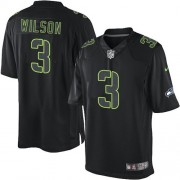 NFL Russell Wilson Seattle Seahawks Game Nike Jersey - Black Impact