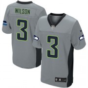 NFL Russell Wilson Seattle Seahawks Game Nike Jersey - Grey Shadow