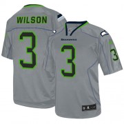 NFL Russell Wilson Seattle Seahawks Game Nike Jersey - Lights Out Grey