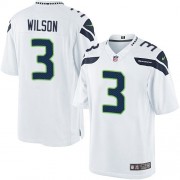 NFL Russell Wilson Seattle Seahawks Limited Road Nike Jersey - White