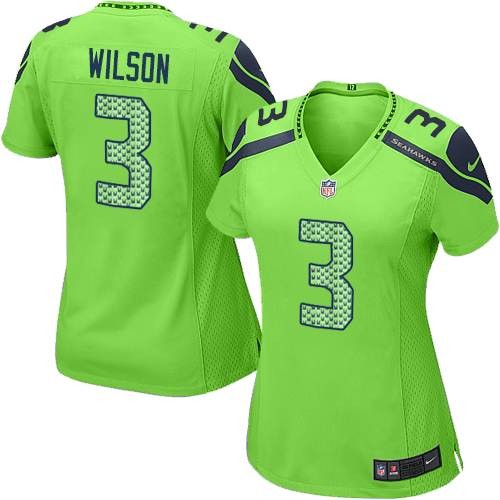 NFL Russell Wilson Seattle Seahawks Women's Elite Alternate Nike Jersey ...