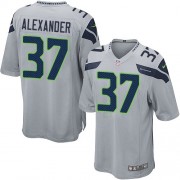 NFL Shaun Alexander Seattle Seahawks Game Alternate Nike Jersey - Grey