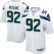 NFL Brandon Mebane Seattle Seahawks Game Road Nike Jersey - White