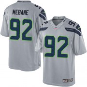 NFL Brandon Mebane Seattle Seahawks Limited Alternate Nike Jersey - Grey