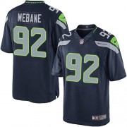 NFL Brandon Mebane Seattle Seahawks Limited Team Color Home Nike Jersey - Navy Blue