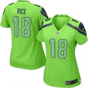 NFL Sidney Rice Seattle Seahawks Women's Elite Alternate Nike Jersey - Green