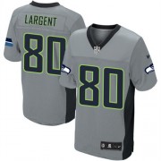 NFL Steve Largent Seattle Seahawks Elite Nike Jersey - Grey Shadow