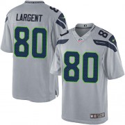 NFL Steve Largent Seattle Seahawks Limited Alternate Nike Jersey - Grey