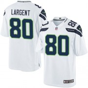 NFL Steve Largent Seattle Seahawks Limited Road Nike Jersey - White