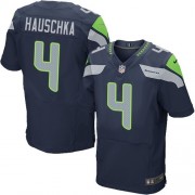 NFL Steven Hauschka Seattle Seahawks Elite Team Color Home Nike Jersey - Navy Blue