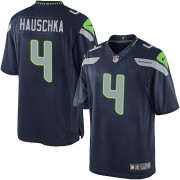 NFL Steven Hauschka Seattle Seahawks Limited Team Color Home Nike Jersey - Navy Blue