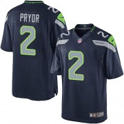 NFL Terrelle Pryor Seattle Seahawks Limited Team Color Home Nike Jersey - Navy Blue