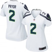 NFL Terrelle Pryor Seattle Seahawks Women's Elite Road Nike Jersey - White