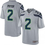 NFL Terrelle Pryor Seattle Seahawks Youth Elite Alternate Nike Jersey - Grey