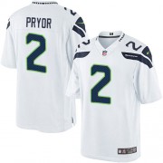 NFL Terrelle Pryor Seattle Seahawks Youth Elite Road Nike Jersey - White