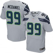 NFL Tony McDaniel Seattle Seahawks Elite Alternate Nike Jersey - Grey