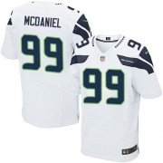 NFL Tony McDaniel Seattle Seahawks Elite Road Nike Jersey - White