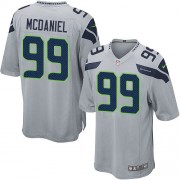 NFL Tony McDaniel Seattle Seahawks Game Alternate Nike Jersey - Grey