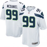 NFL Tony McDaniel Seattle Seahawks Game Road Nike Jersey - White