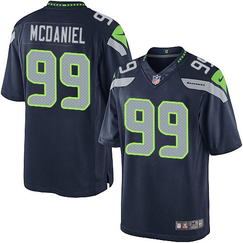 NFL Tony McDaniel Seattle Seahawks Limited Team Color Home Nike Jersey - Navy Blue NFL Tony McDaniel Seattle Seahawks Limited Team Color Home Nike Jersey - Navy Blue
