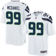 NFL Tony McDaniel Seattle Seahawks Limited Road Nike Jersey - White