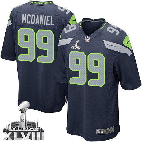 NFL Tony McDaniel Seattle Seahawks Youth Limited Team Color Home Super Bowl XLVIII Nike Jersey - Navy Blue NFL Tony McDaniel Seattle Seahawks Youth Limited Team Color Home Super Bowl XLVIII Nike Jersey - Navy Blue
