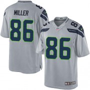 NFL Zach Miller Seattle Seahawks Limited Alternate Nike Jersey - Grey