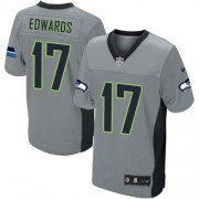 NFL Braylon Edwards Seattle Seahawks Elite Nike Jersey - Grey Shadow