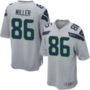 NFL Zach Miller Seattle Seahawks Youth Elite Alternate Nike Jersey - Grey