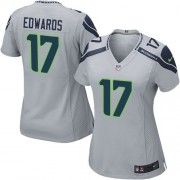 NFL Braylon Edwards Seattle Seahawks Women's Elite Alternate Nike Jersey - Grey