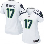 NFL Braylon Edwards Seattle Seahawks Women's Game Road Nike Jersey - White