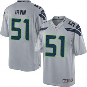 NFL Bruce Irvin Seattle Seahawks Limited Alternate Nike Jersey - Grey
