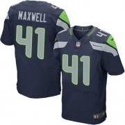 NFL Byron Maxwell Seattle Seahawks Elite Team Color Home Nike Jersey - Navy Blue