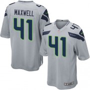 NFL Byron Maxwell Seattle Seahawks Game Alternate Nike Jersey - Grey