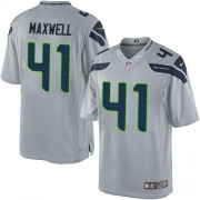 NFL Byron Maxwell Seattle Seahawks Limited Alternate Nike Jersey - Grey