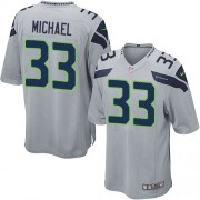 NFL Christine Michael Seattle Seahawks Game Alternate Nike Jersey - Grey