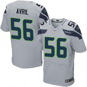 NFL Cliff Avril Seattle Seahawks Elite Alternate Nike Jersey - Grey