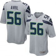 NFL Cliff Avril Seattle Seahawks Game Alternate Nike Jersey - Grey