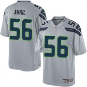 NFL Cliff Avril Seattle Seahawks Limited Alternate Nike Jersey - Grey